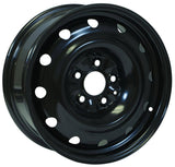 BLACK STEEL WHEEL 16X6.5 5-114.3 +40MM