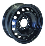 BLACK STEEL WHEEL 17X7 6-139.7 +14MM