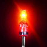 LOW PROFILE SUPER BRIGHT RED LED WHIP LIGHT
