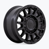 SEQUOIA 16X8 6X180 +60MM MATTE BLACK