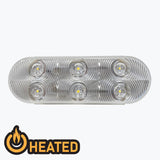 HEATED LED OVAL BACK UP LAMP
