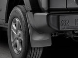 REAR MUD FLAPS 18-25 WRANGLER JL (EXC RUBICON)